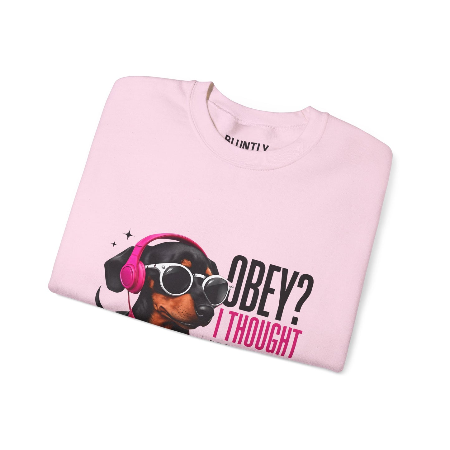 Funny Dog Sweatshirt, Unisex Crewneck, Pet Lover Gift, Casual Wear, Cozy Apparel