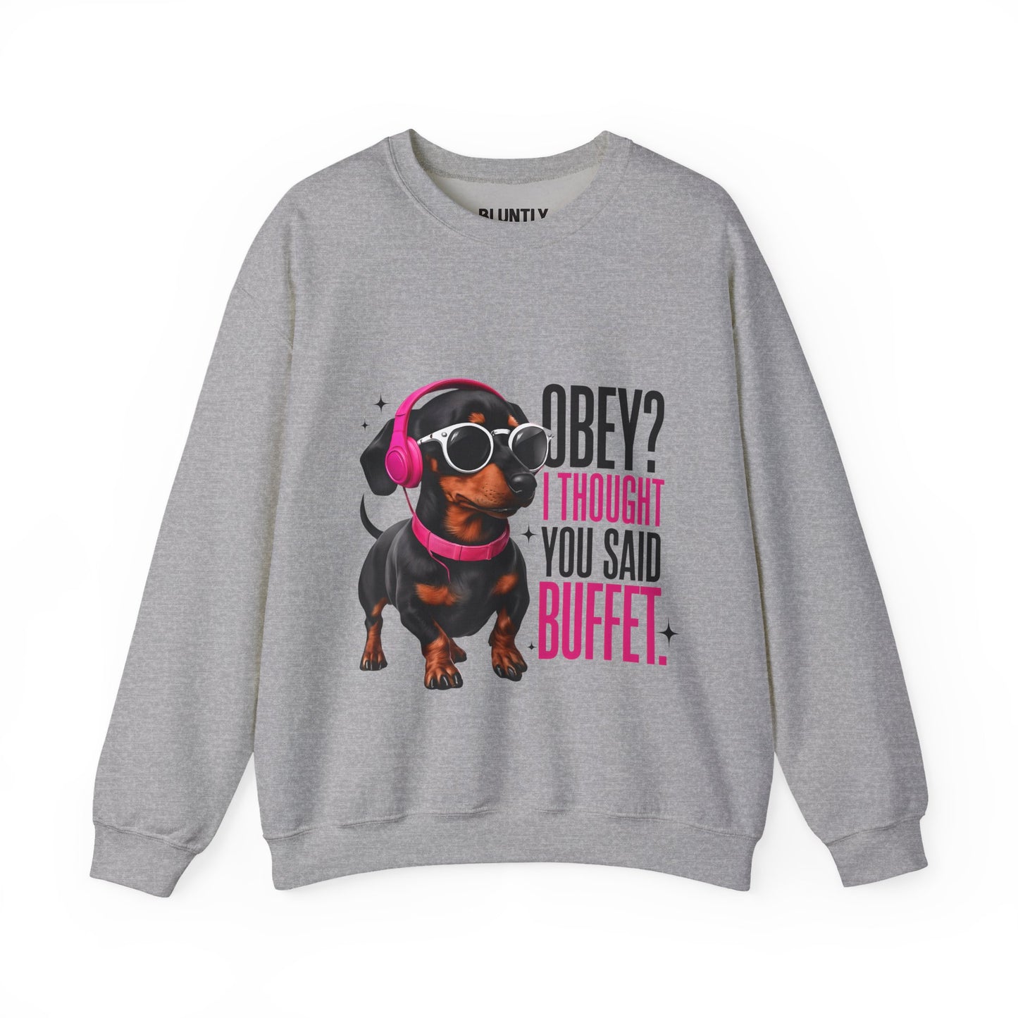 Funny Dog Sweatshirt, Unisex Crewneck, Pet Lover Gift, Casual Wear, Cozy Apparel