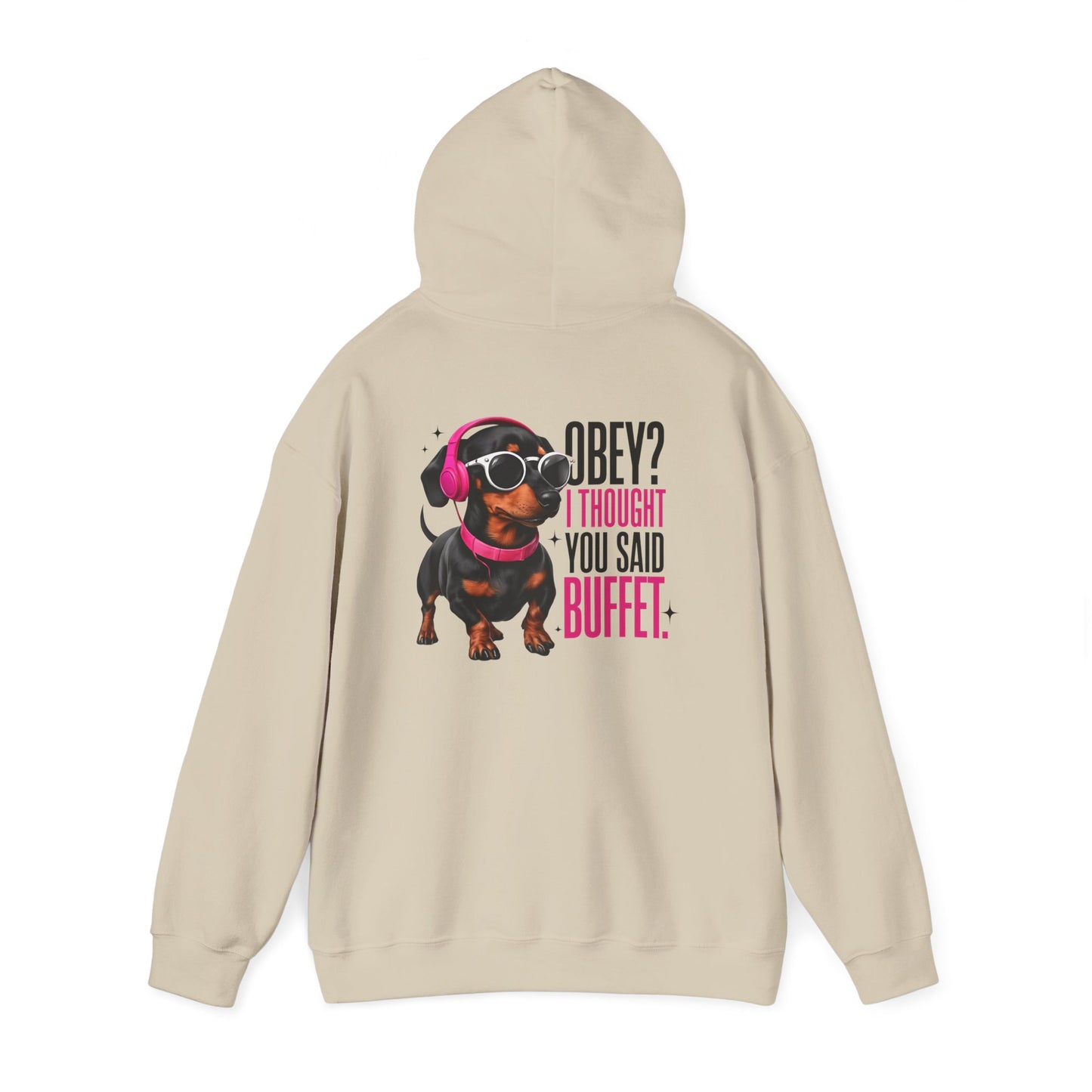 Funny Dachshund Hoodie - Unisex Joke Sweatshirt for Dog Lovers and Cozy Pet Gift