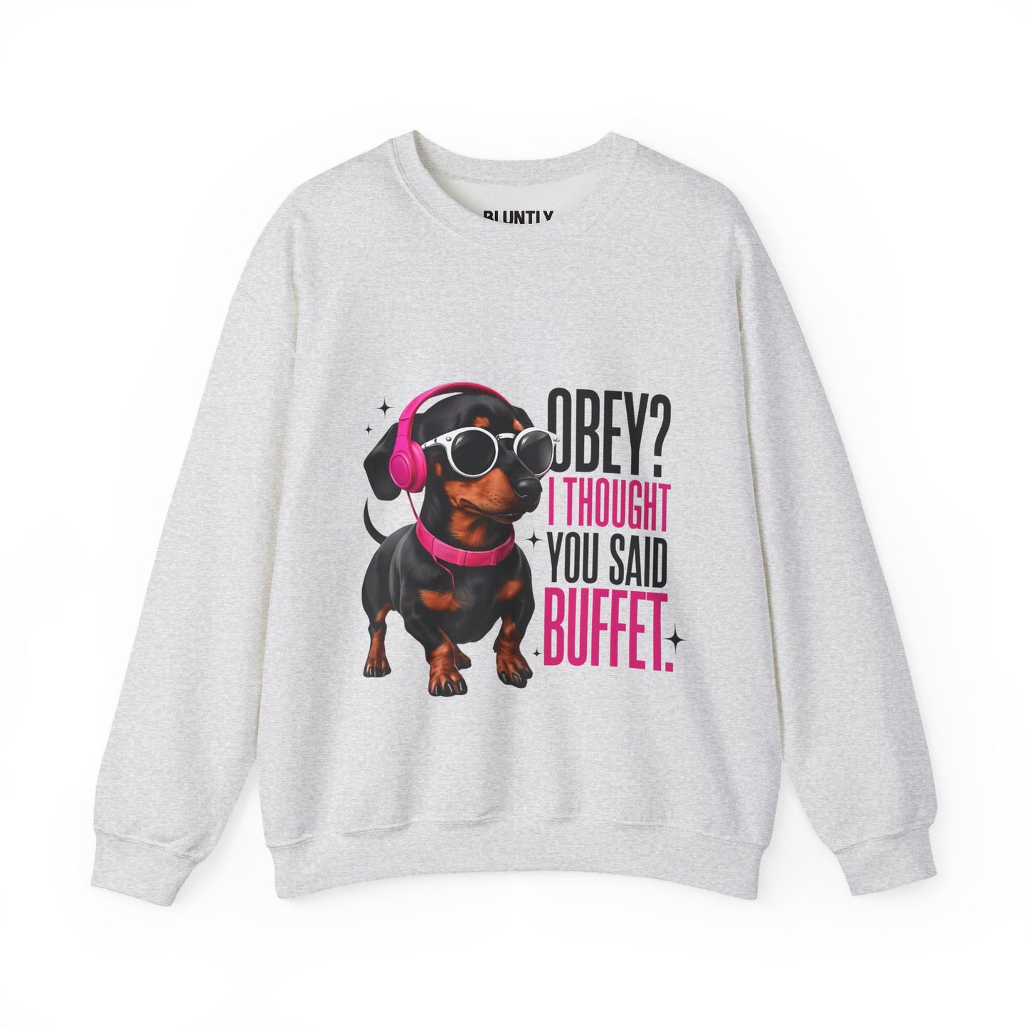 Funny Dog Sweatshirt, Unisex Crewneck, Pet Lover Gift, Casual Wear, Cozy Apparel