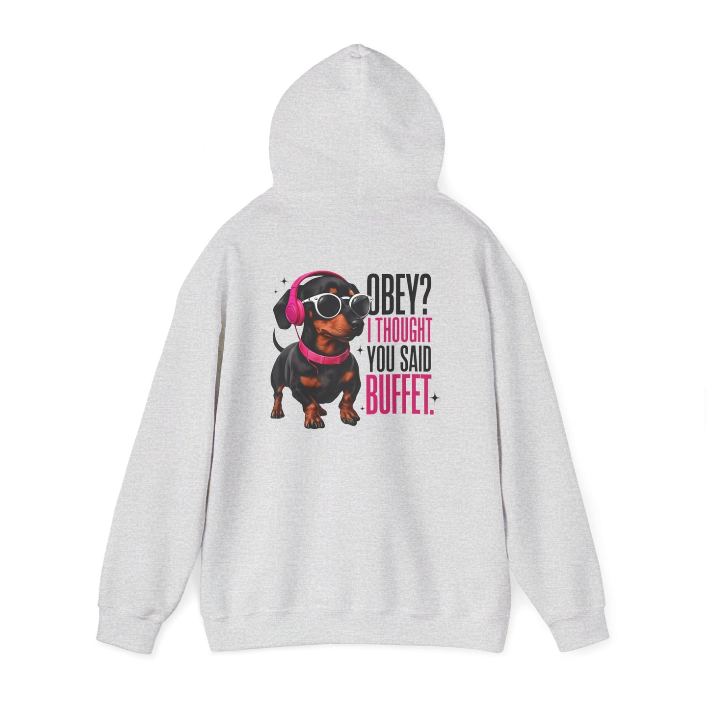Funny Dachshund Hoodie - Unisex Joke Sweatshirt for Dog Lovers and Cozy Pet Gift