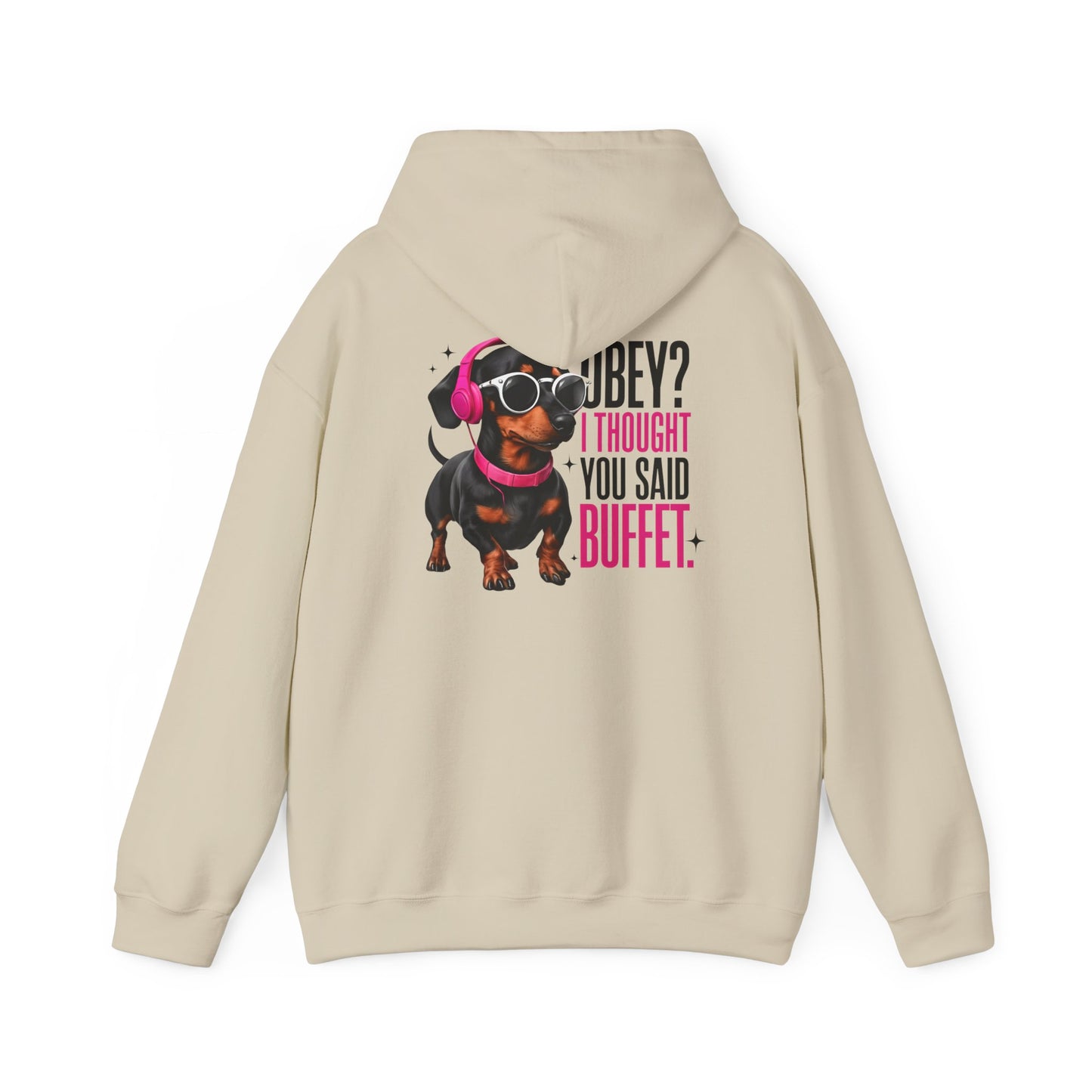 Funny Dachshund Hoodie - Unisex Joke Sweatshirt for Dog Lovers and Cozy Pet Gift