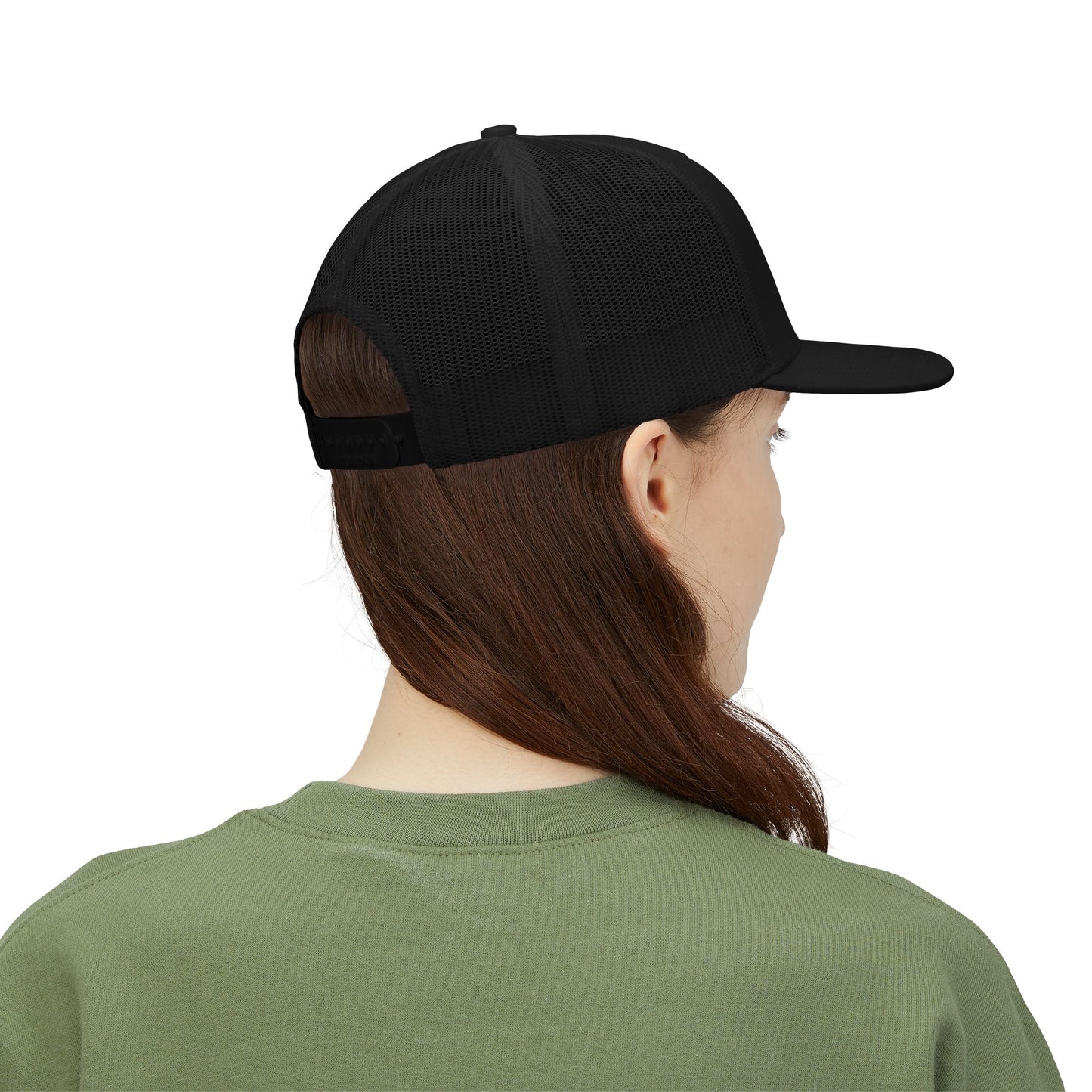 Embroidered Snapback Cap - Funny “Obey? I Thought You Said Buffet” Trucker Hat