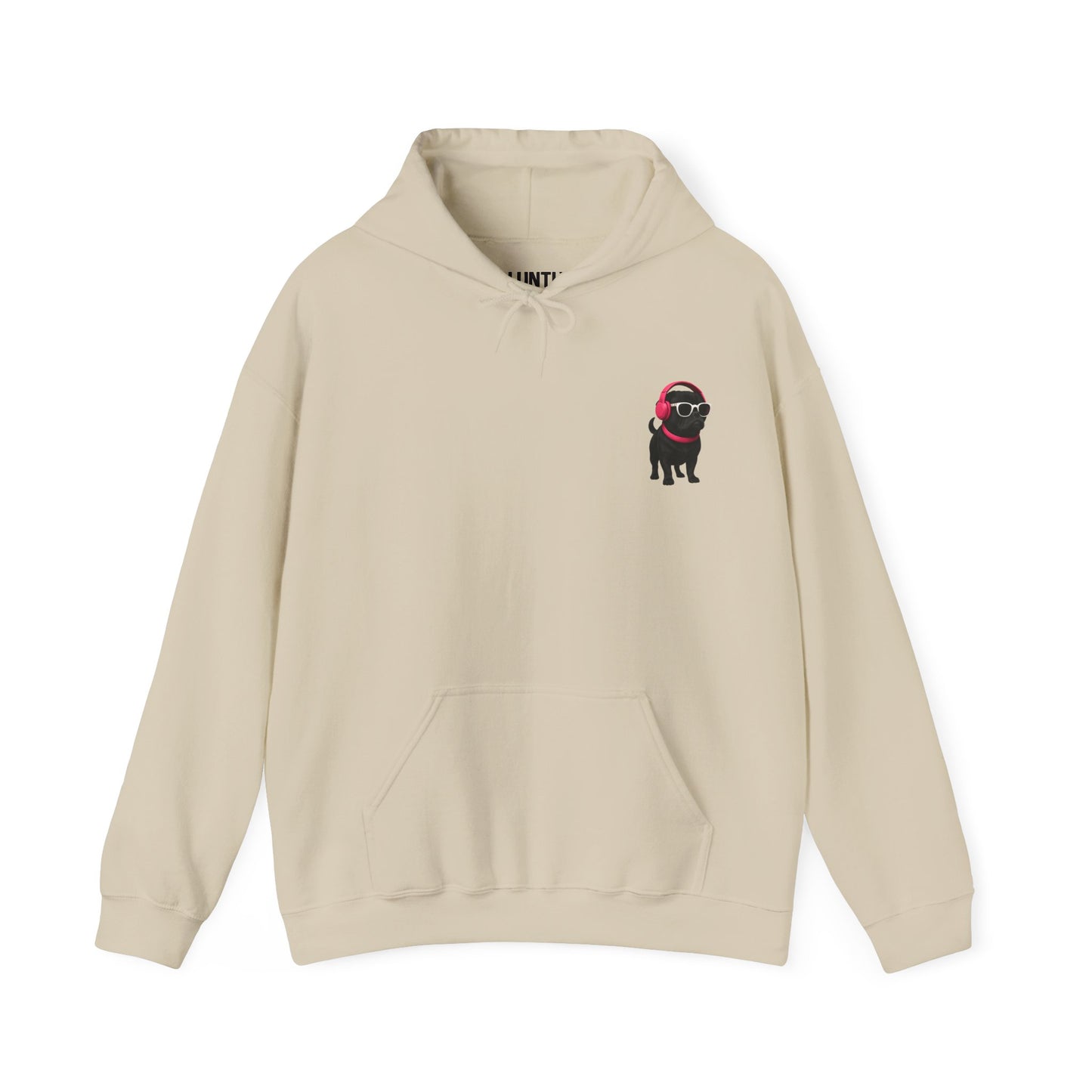 Grumpy Gassy Gorgeous Pug Hoodie - Unisex Sweatshirt