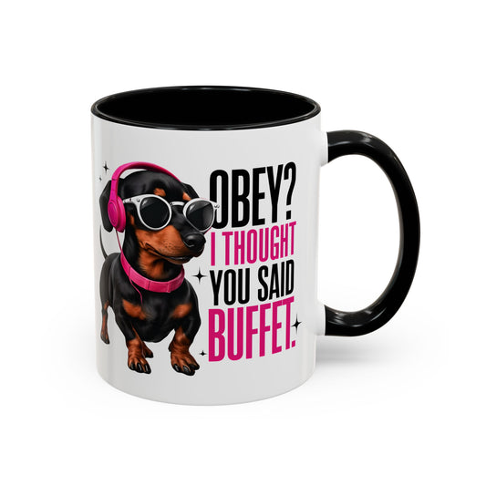 Cute Mini-Dachshund Coffee Mug, Perfect for Pet Lovers, Gifts for Dog Owners, Funny Dog Quotes Mug, Birthday or Holiday Gifts