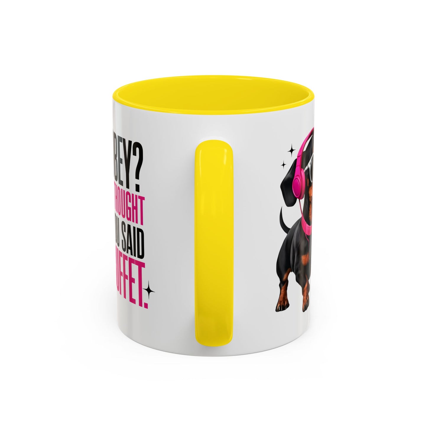Cute Mini-Dachshund Coffee Mug, Perfect for Pet Lovers, Gifts for Dog Owners, Funny Dog Quotes Mug, Birthday or Holiday Gifts