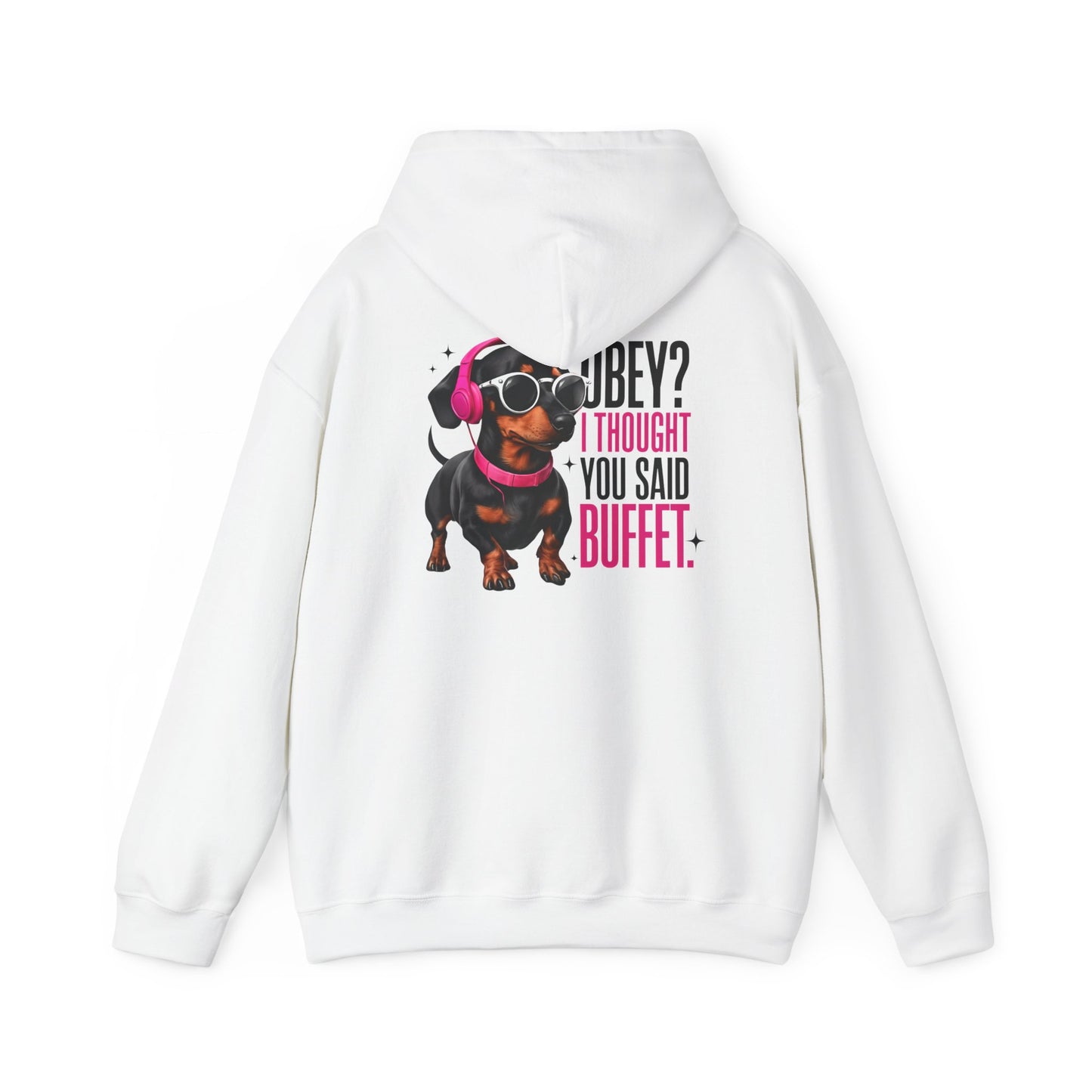 Funny Dachshund Hoodie - Unisex Joke Sweatshirt for Dog Lovers and Cozy Pet Gift